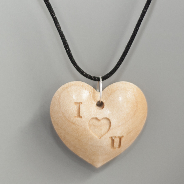 I (heart) U Necklace